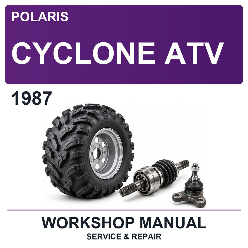 1987 Polaris Cyclone ATV Workshop Service & Repair Manual