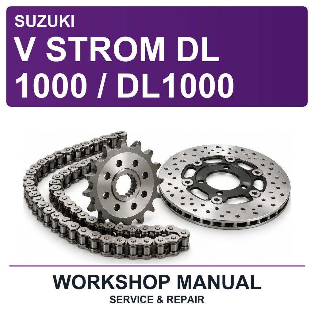 Suzuki V Strom DL 1000 / DL1000 Workshop Service & Repair Manual