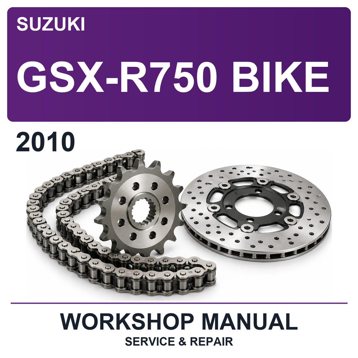 2010 Suzuki GSX-R750 Bike Workshop Service & Repair Manual
