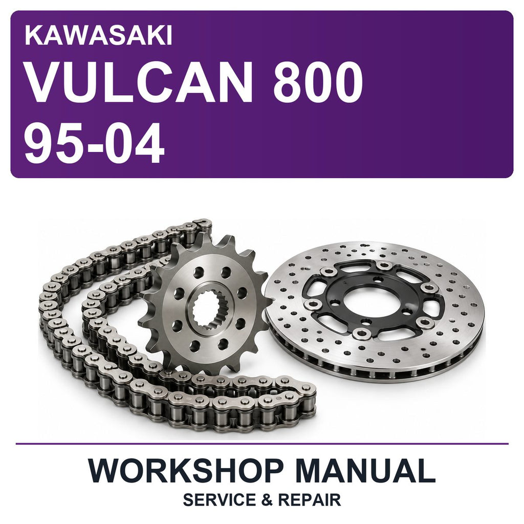 Kawasaki Vulcan 800 95-04 Workshop Service & Repair Manual