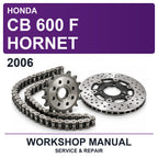 2006 Honda CB 600 F Hornet Workshop Service & Repair Manual