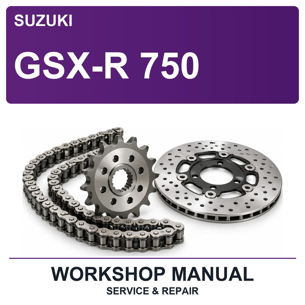 Suzuki GSX-R 750 Workshop Service & Repair Manual