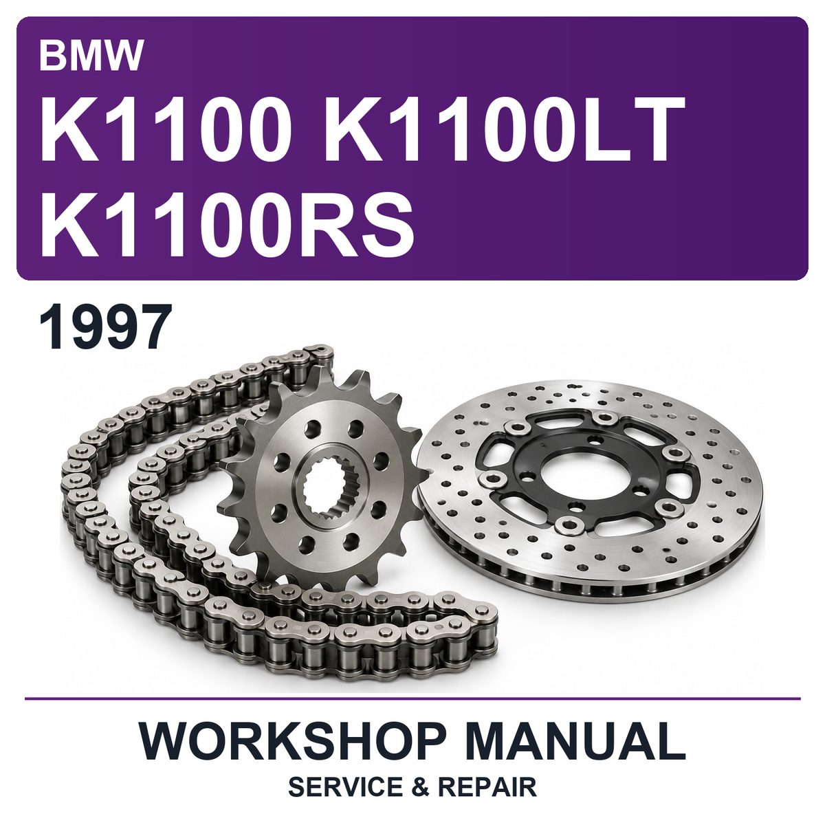 1997 BMW K1100 K1100LT K1100RS Workshop Service & Repair Manual