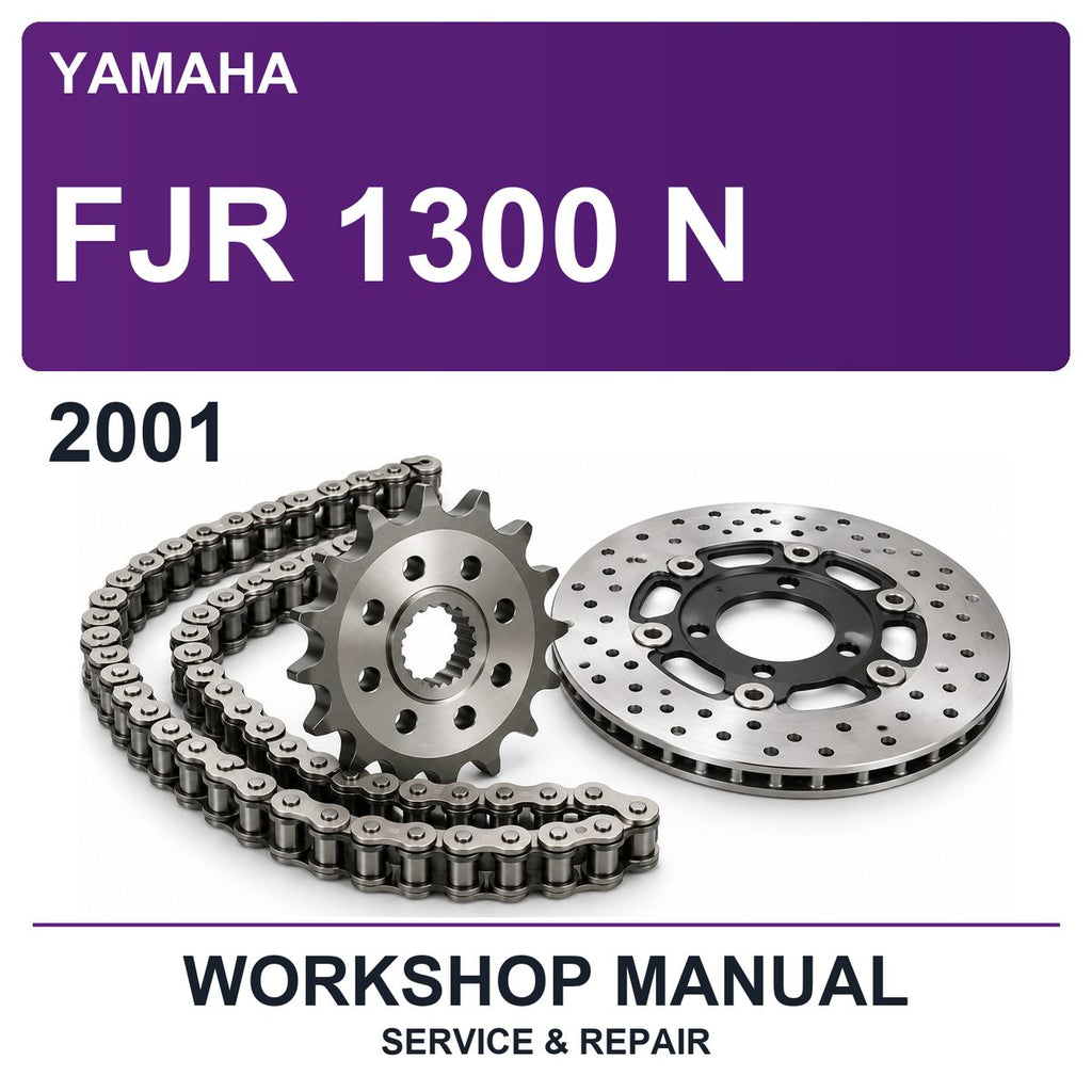 2001 Yamaha FJR 1300 N Workshop Service & Repair Manual