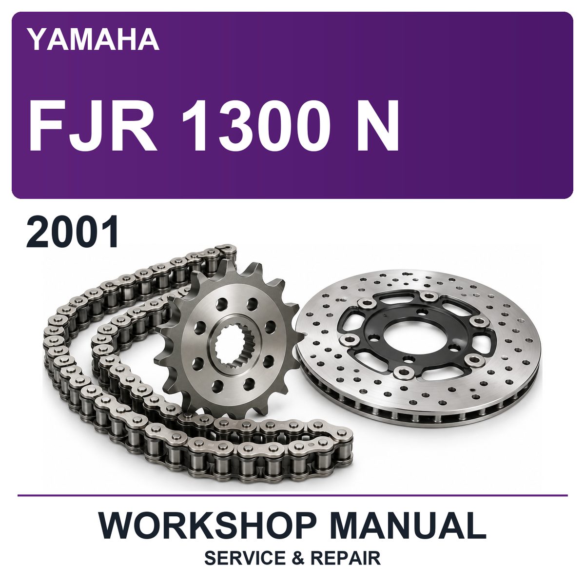2001 Yamaha FJR 1300 N Workshop Service & Repair Manual