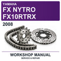 2008 Yamaha FX Nytro FX10RTRX Workshop Service & Repair Manual
