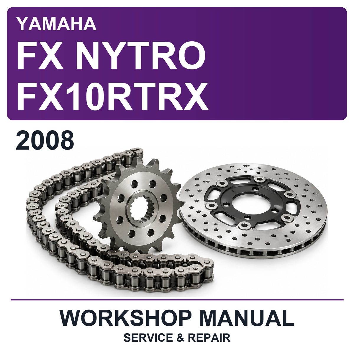2008 Yamaha FX Nytro FX10RTRX Workshop Service & Repair Manual