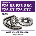 2005 Yamaha FZ6-SS FZ6-SSC FZ6-ST FZ6-STC Workshop Service & Repair Manual