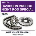 2009 Harley Davidson Vrscdx Night Rod Special Workshop Service & Repair Manual