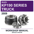 2009 Isuzu KP190 Series Truck Workshop Service & Repair Manual