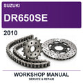 2010 Suzuki DR650SE Workshop Service & Repair Manual