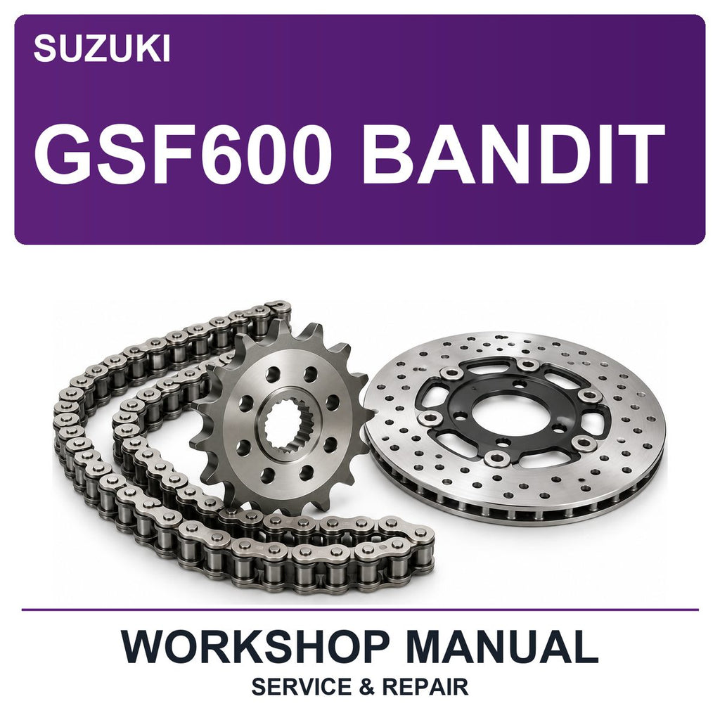 Suzuki GSF600 Bandit Workshop Service & Repair Manual