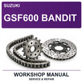 Suzuki GSF600 Bandit Workshop Service & Repair Manual