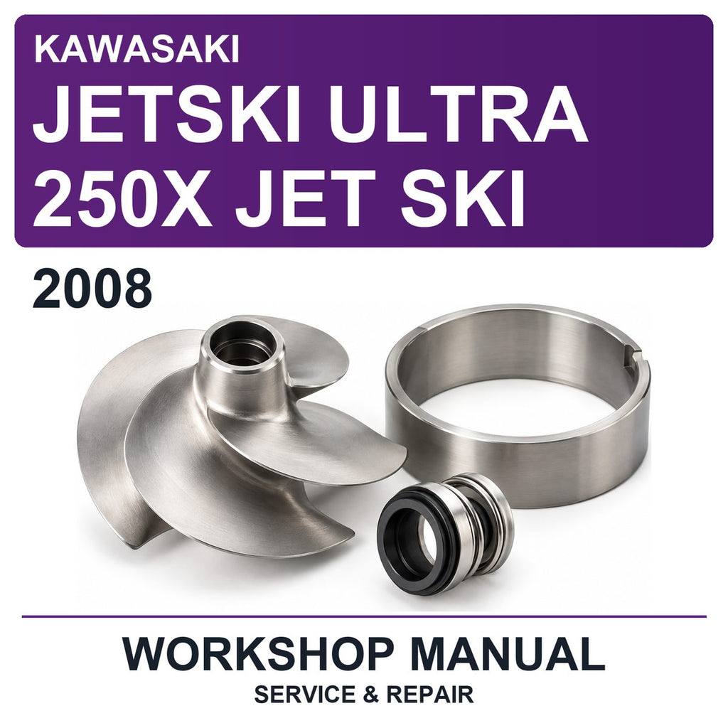 2008 Kawasaki Jetski Ultra 250X JET SKI Workshop Service & Repair Manual