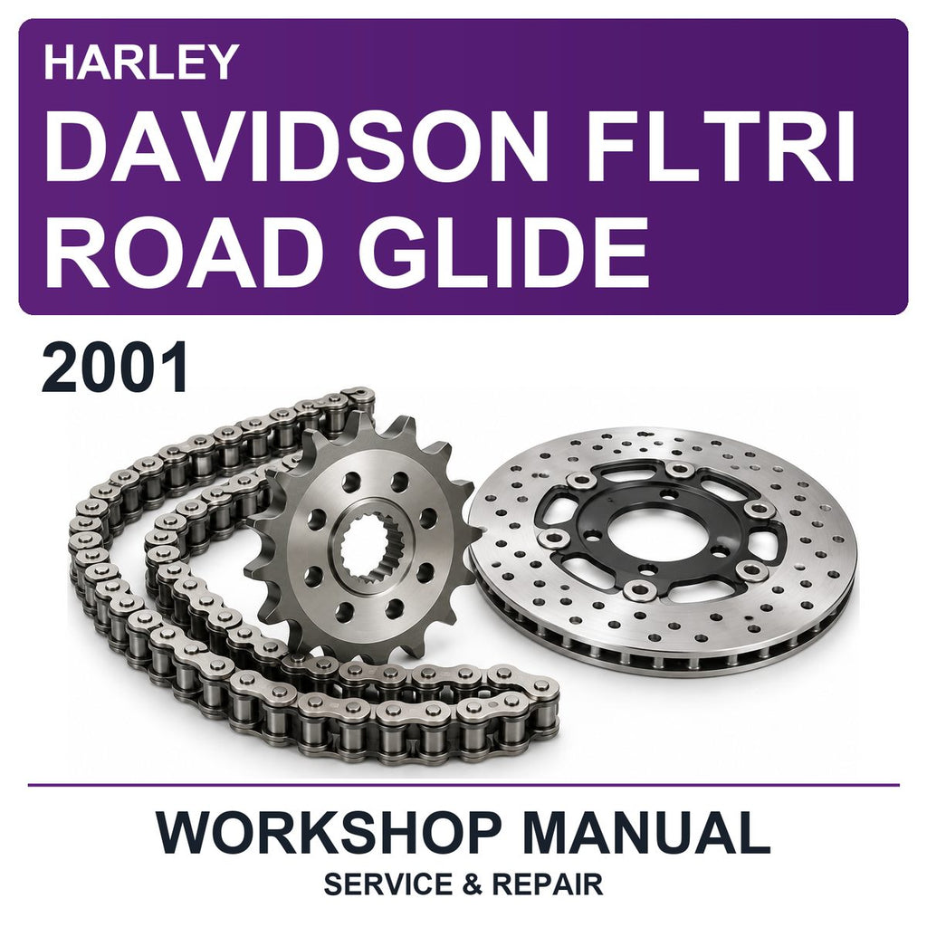 2001 Harley Davidson Fltri Road Glide Workshop Service & Repair Manual