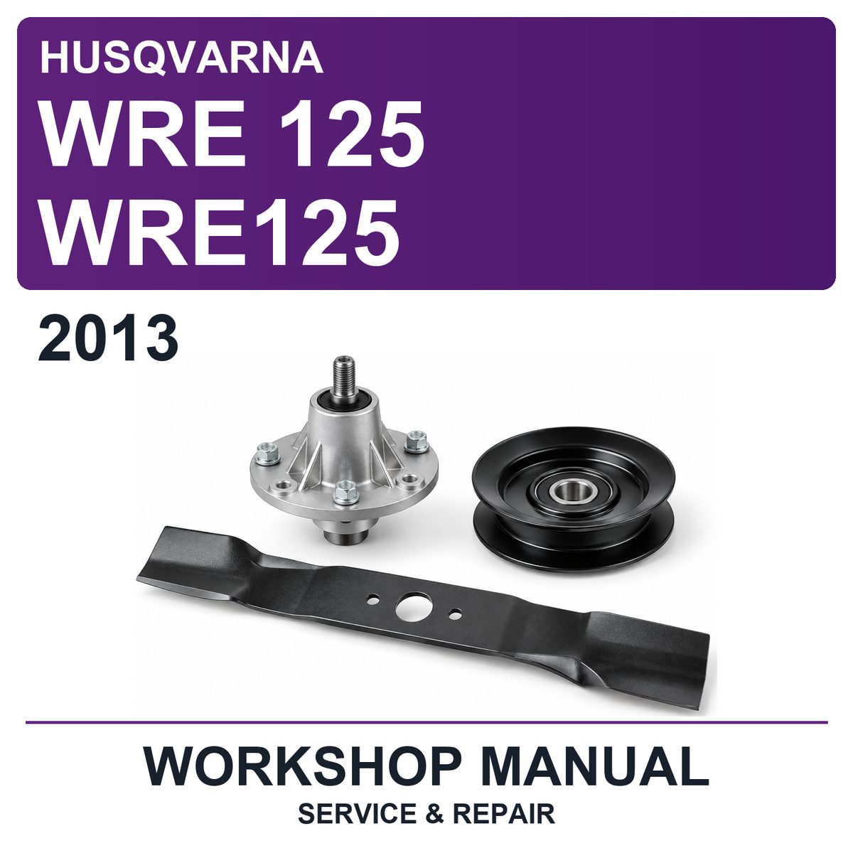 2013 Husqvarna WRE 125 WRE125 Workshop Service & Repair Manual
