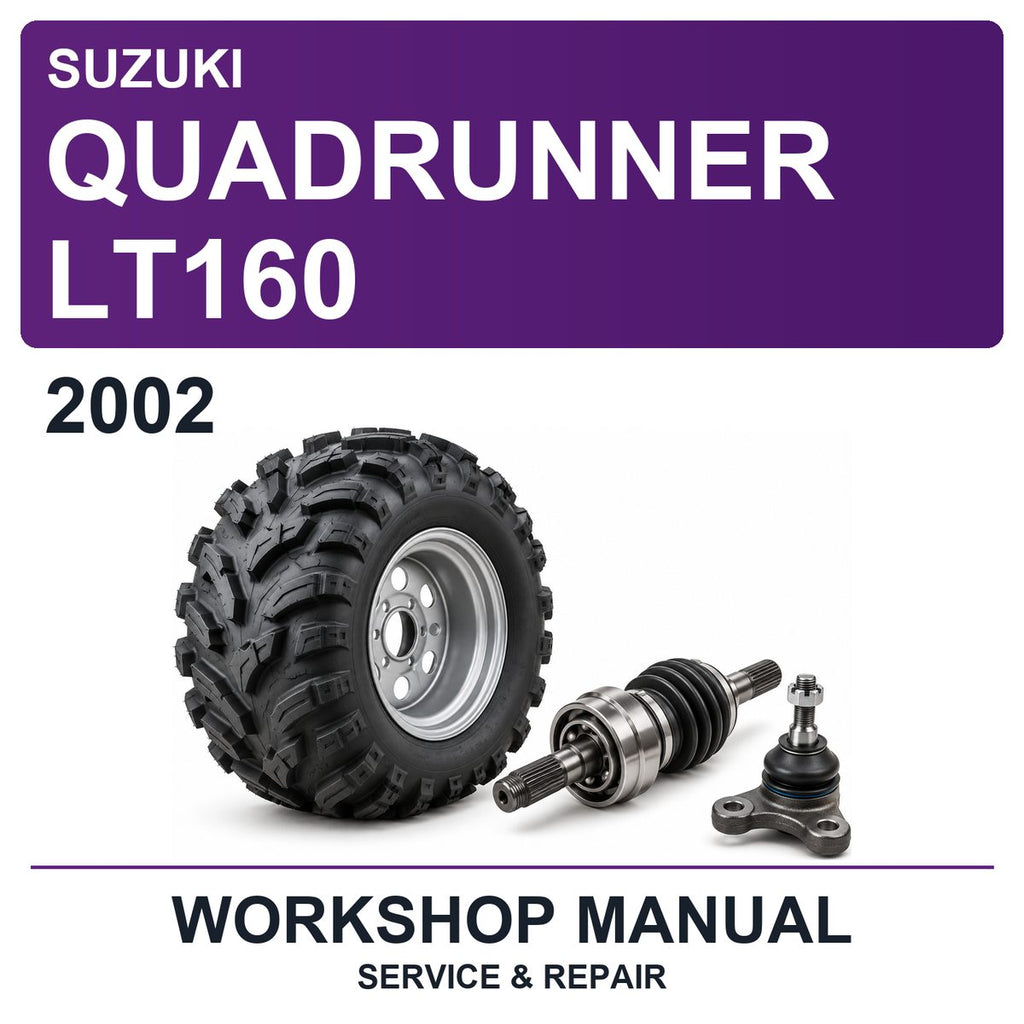 2002 Suzuki Quadrunner LT160 Workshop Service & Repair Manual