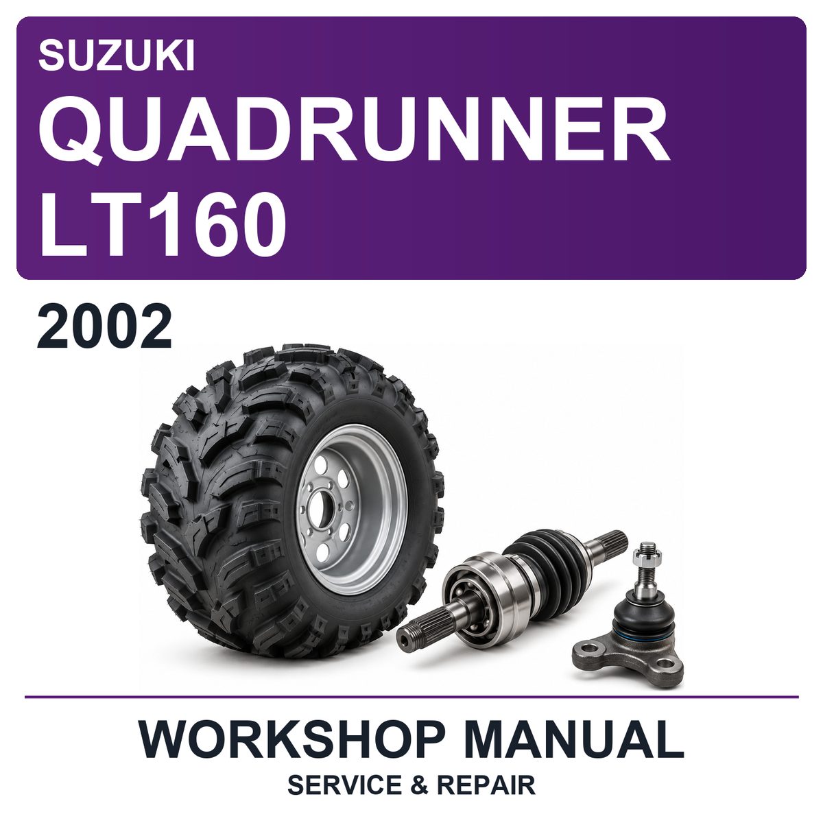 2002 Suzuki Quadrunner LT160 Workshop Service & Repair Manual