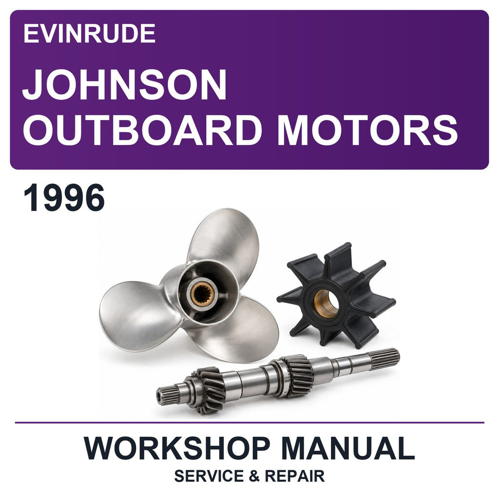 1996 Evinrude Johnson Outboard Motors Workshop Service & Repair Manual