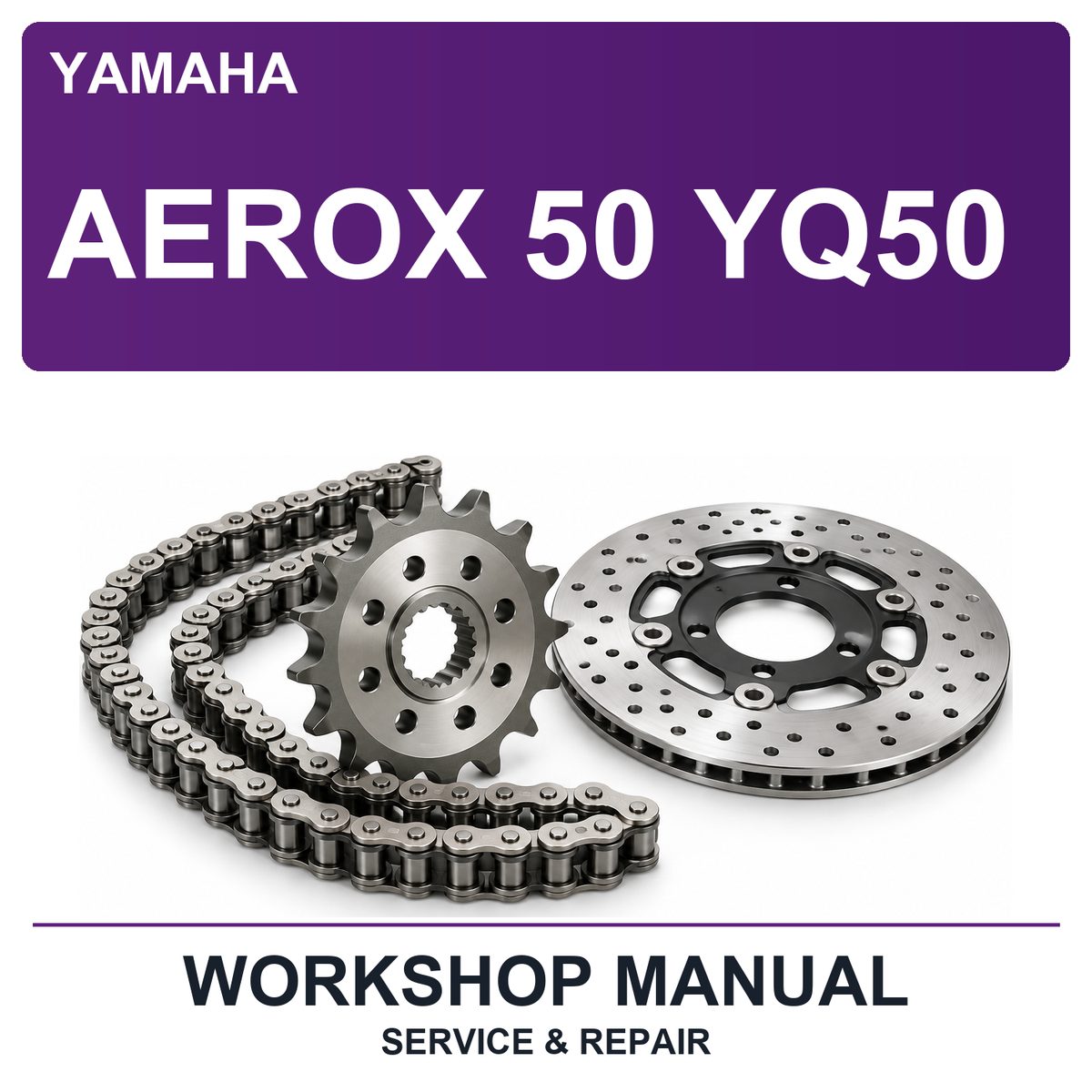 Yamaha Aerox 50 YQ50 Workshop Service & Repair Manual