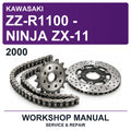 2000 Kawasaki ZZ-R1100 - Ninja ZX-11 Workshop Service & Repair Manual