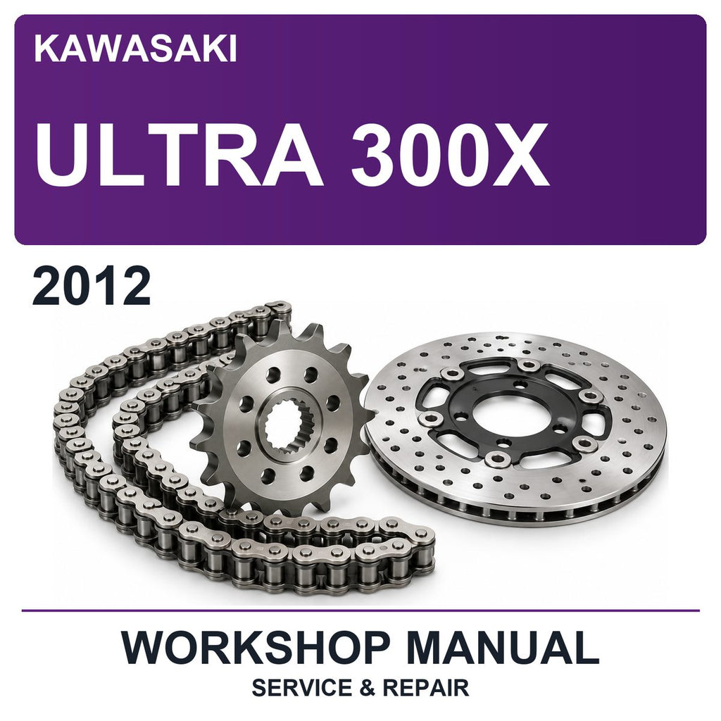 2012 Kawasaki Ultra 300X Workshop Service & Repair Manual