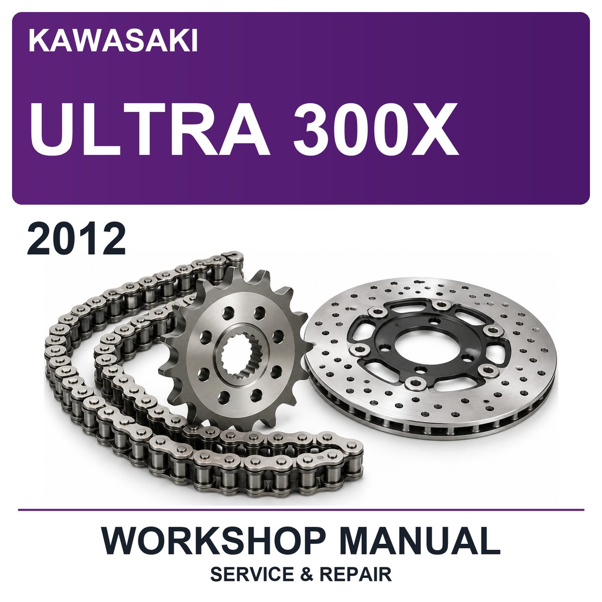 2012 Kawasaki Ultra 300X Workshop Service & Repair Manual