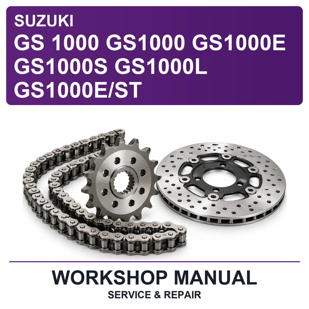 Suzuki GS 1000 GS1000 GS1000E GS1000S GS1000L GS1000E/ST Workshop Service & Repair Manual