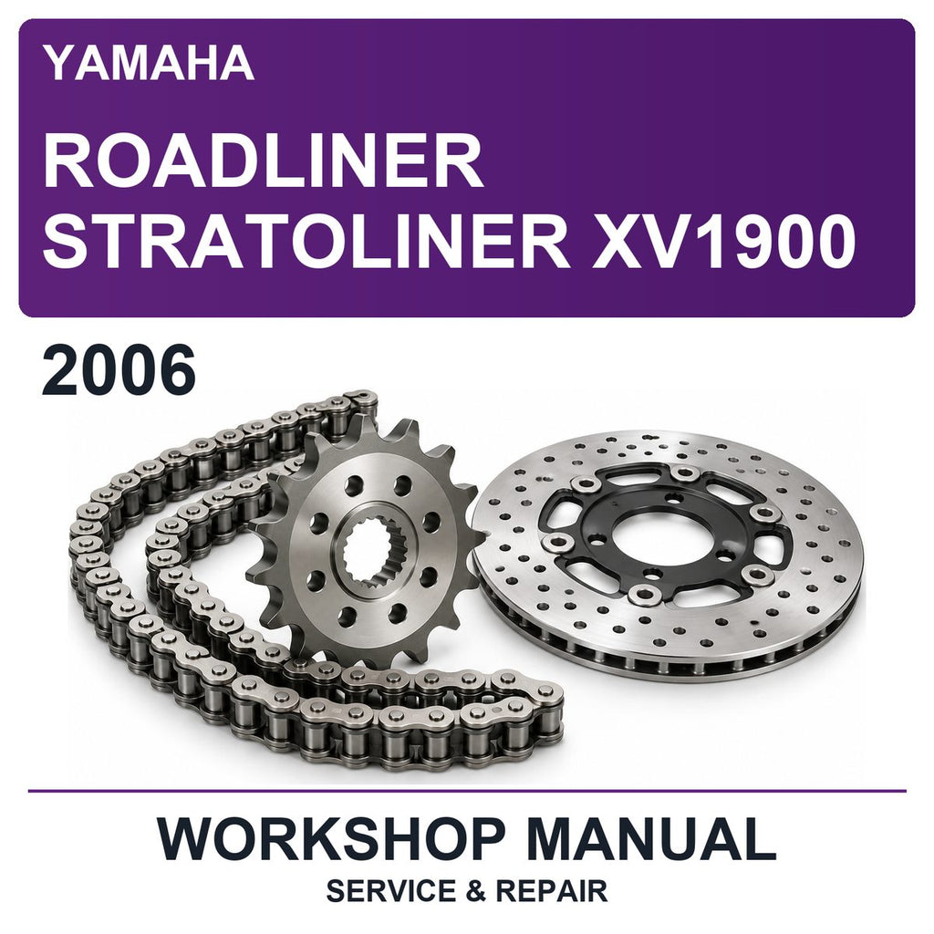2006 Yamaha Roadliner Stratoliner XV1900 Workshop Service & Repair Manual