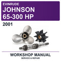 2001 Evinrude Johnson 65-300 Hp Workshop Service & Repair Manual