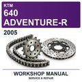 2005 KTM 640 Adventure-R Workshop Service & Repair Manual
