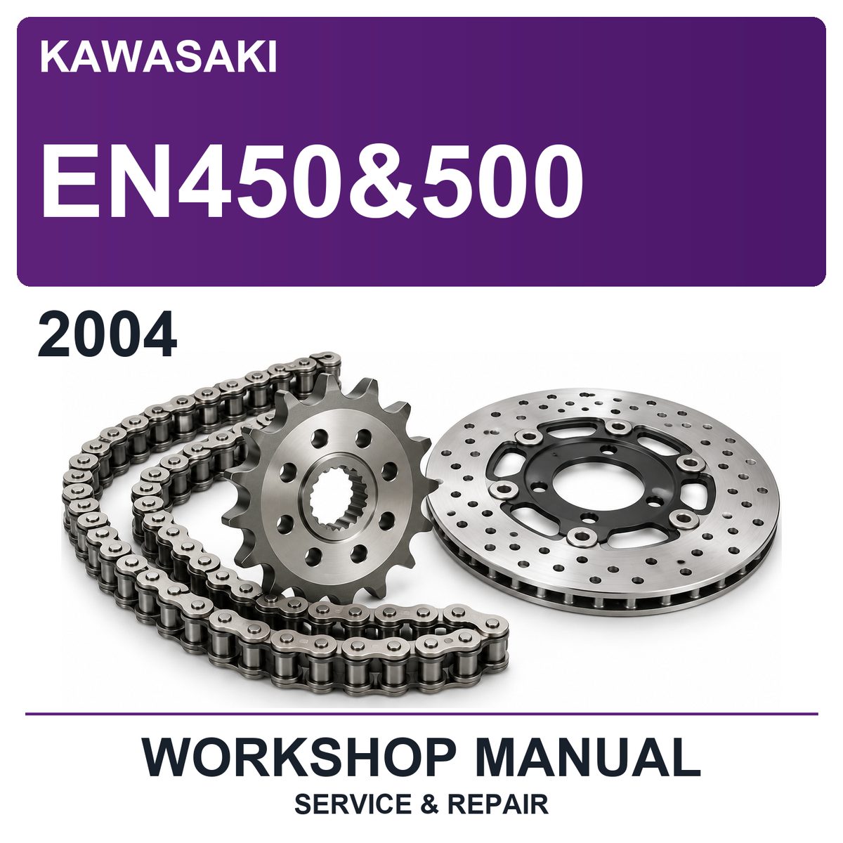 2004 Kawasaki EN450&500 Workshop Service & Repair Manual