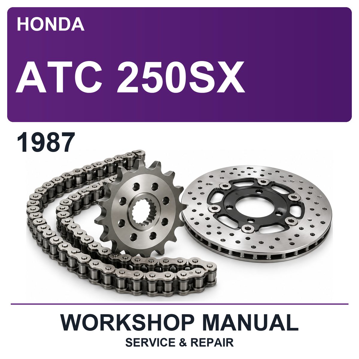 1987 Honda ATC 250SX Workshop Service & Repair Manual