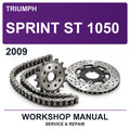 2009 Triumph Sprint ST 1050 Workshop Service & Repair Manual