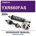 2004 Yamaha YXR660FAS Workshop Service & Repair Manual