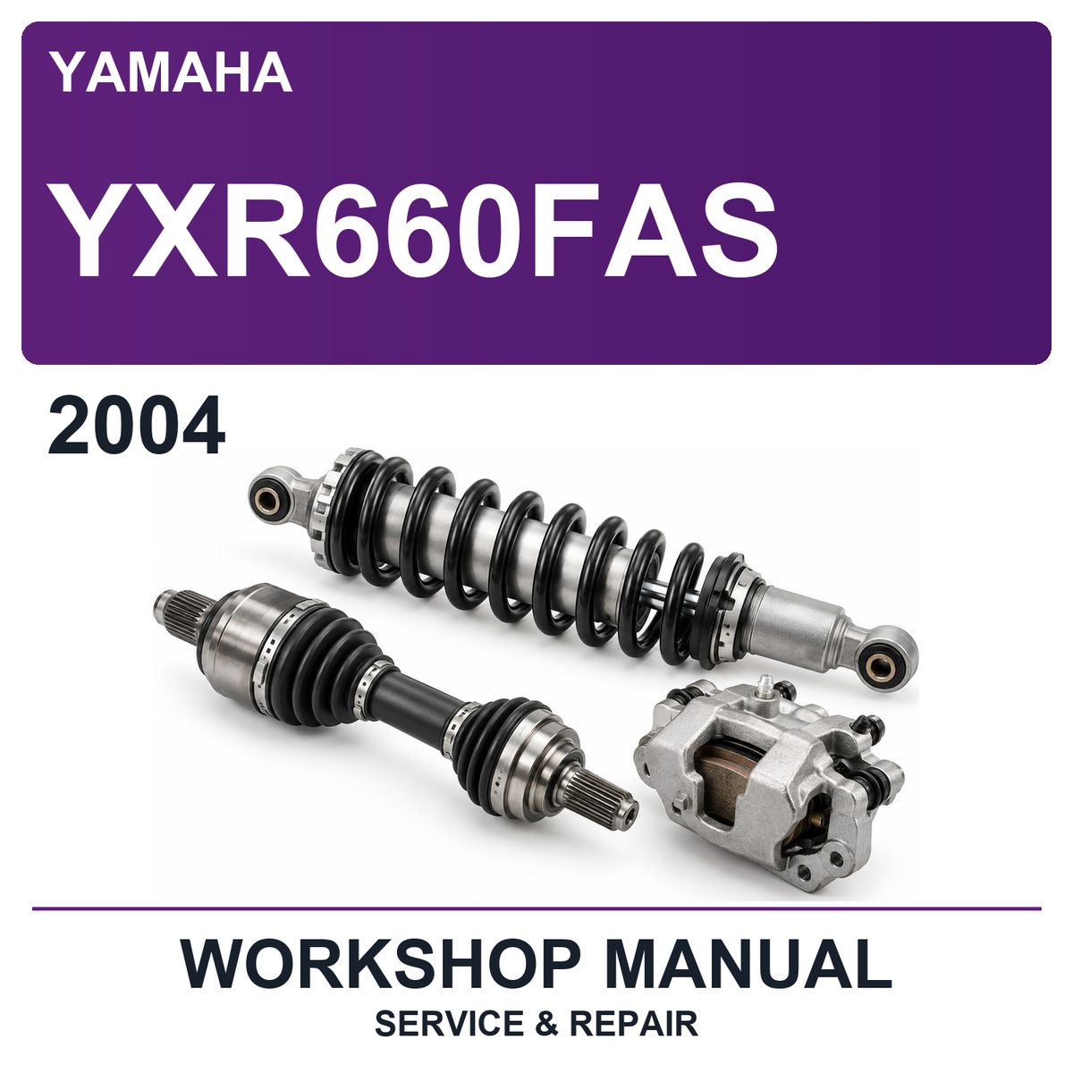 2004 Yamaha YXR660FAS Workshop Service & Repair Manual