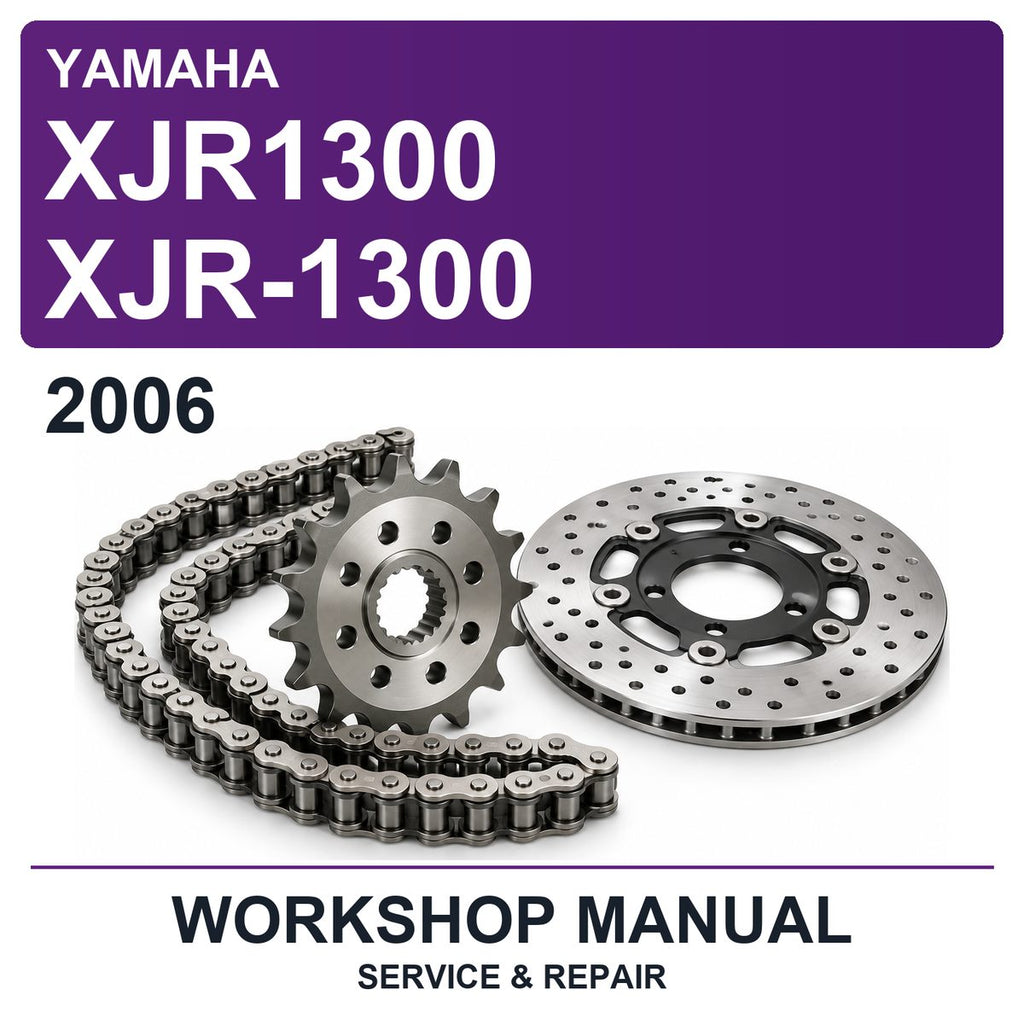 2006 Yamaha XJR1300 XJR-1300 Workshop Service & Repair Manual