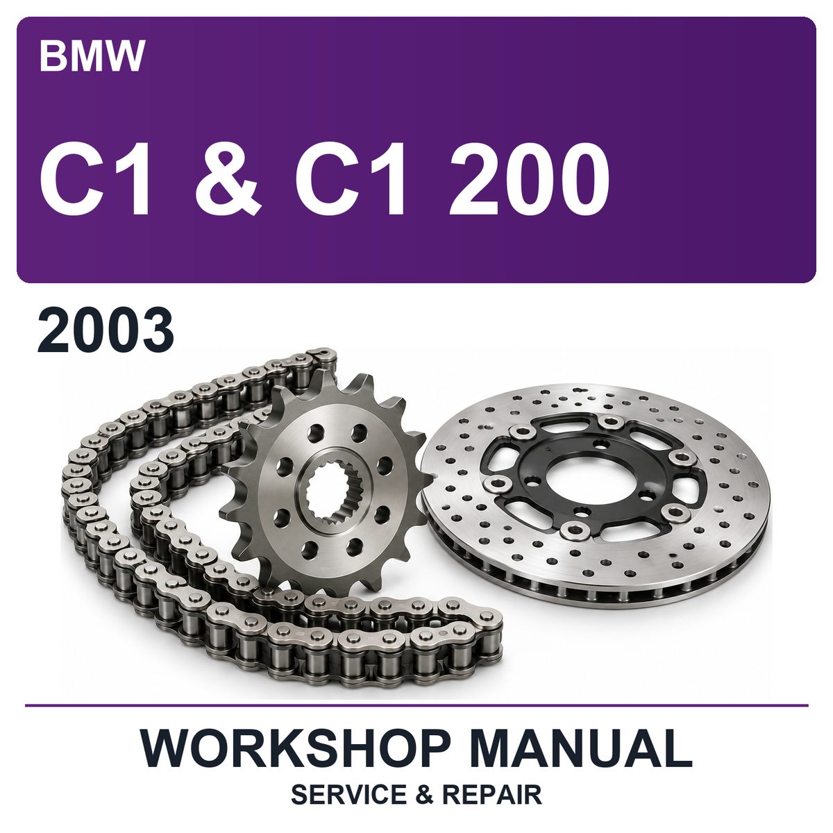 2003 BMW C1 & C1 200 Workshop Service & Repair Manual
