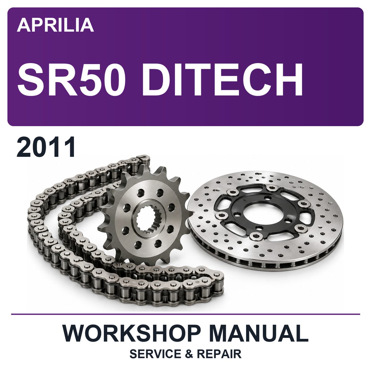 2011 Aprilia SR50 Ditech Workshop Service & Repair Manual
