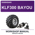 Kawasaki KLF300 Bayou Workshop Service & Repair Manual