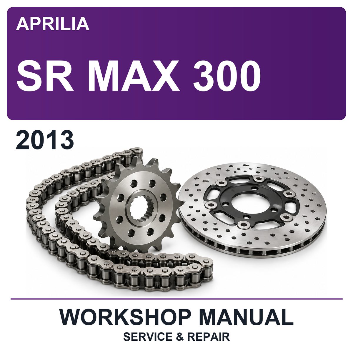 2013 Aprilia SR MAX 300 Workshop Service & Repair Manual