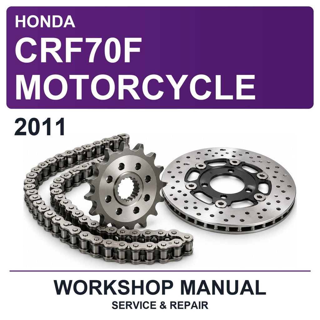 2011 Honda CRF70F Motorcycle Workshop Service & Repair Manual