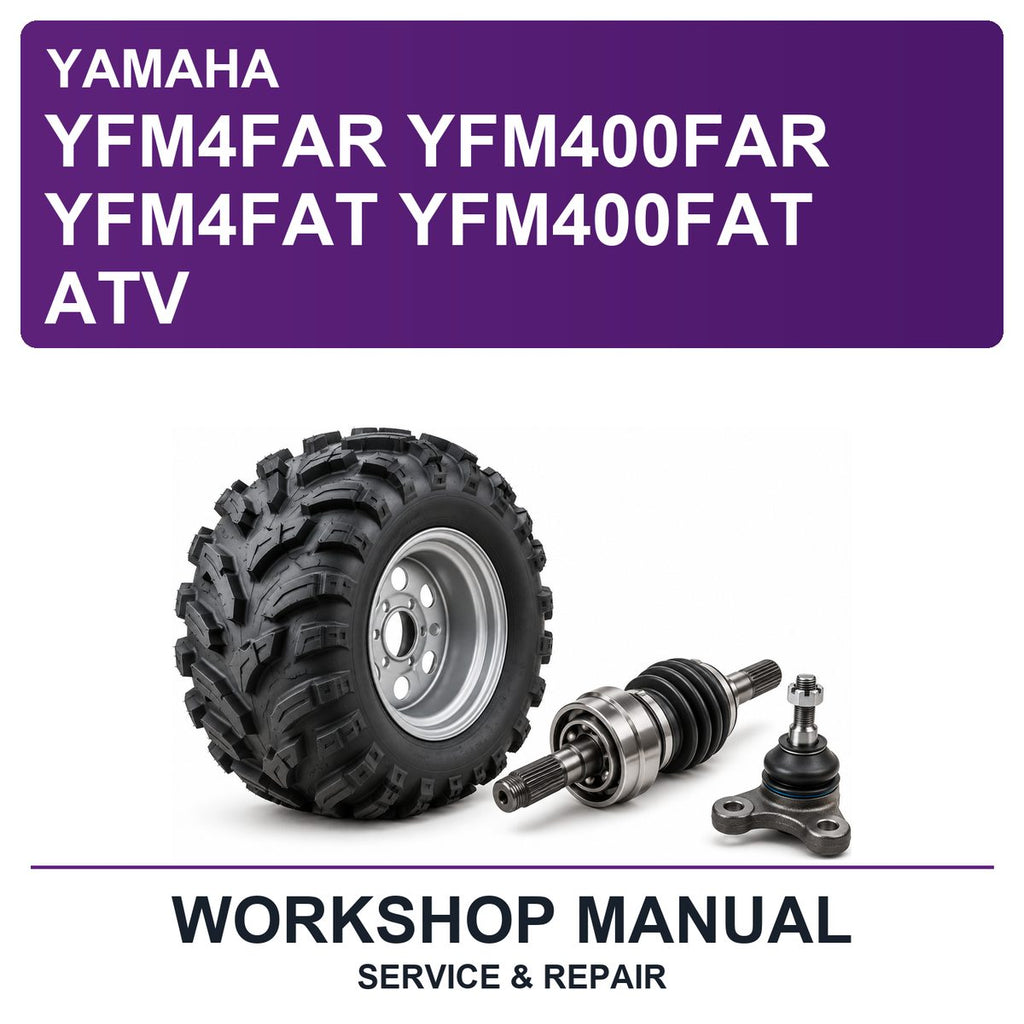 Yamaha YFM4FAR YFM400FAR YFM4FAT YFM400FAT ATV Workshop Service & Repair Manual