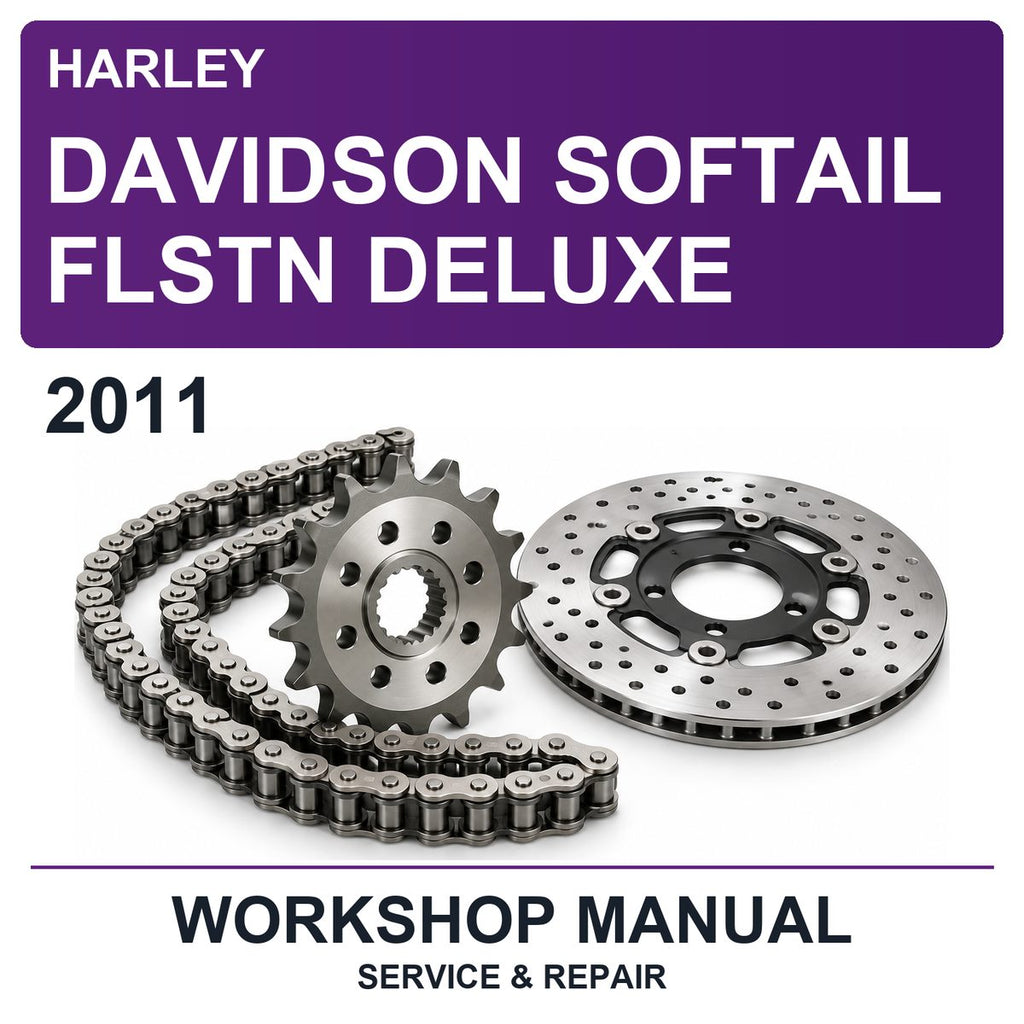 2011 Harley Davidson Softail Flstn Deluxe Workshop Service & Repair Manual