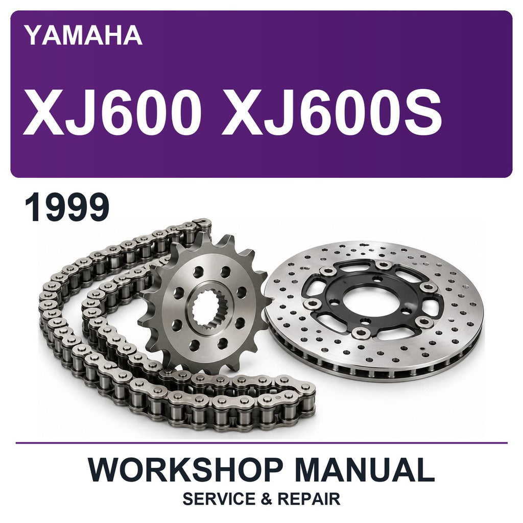 1999 Yamaha XJ600 XJ600S Workshop Service & Repair Manual