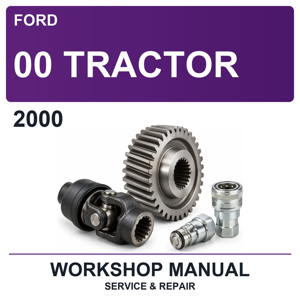 2000 Ford 00 Tractor Workshop Service & Repair Manual
