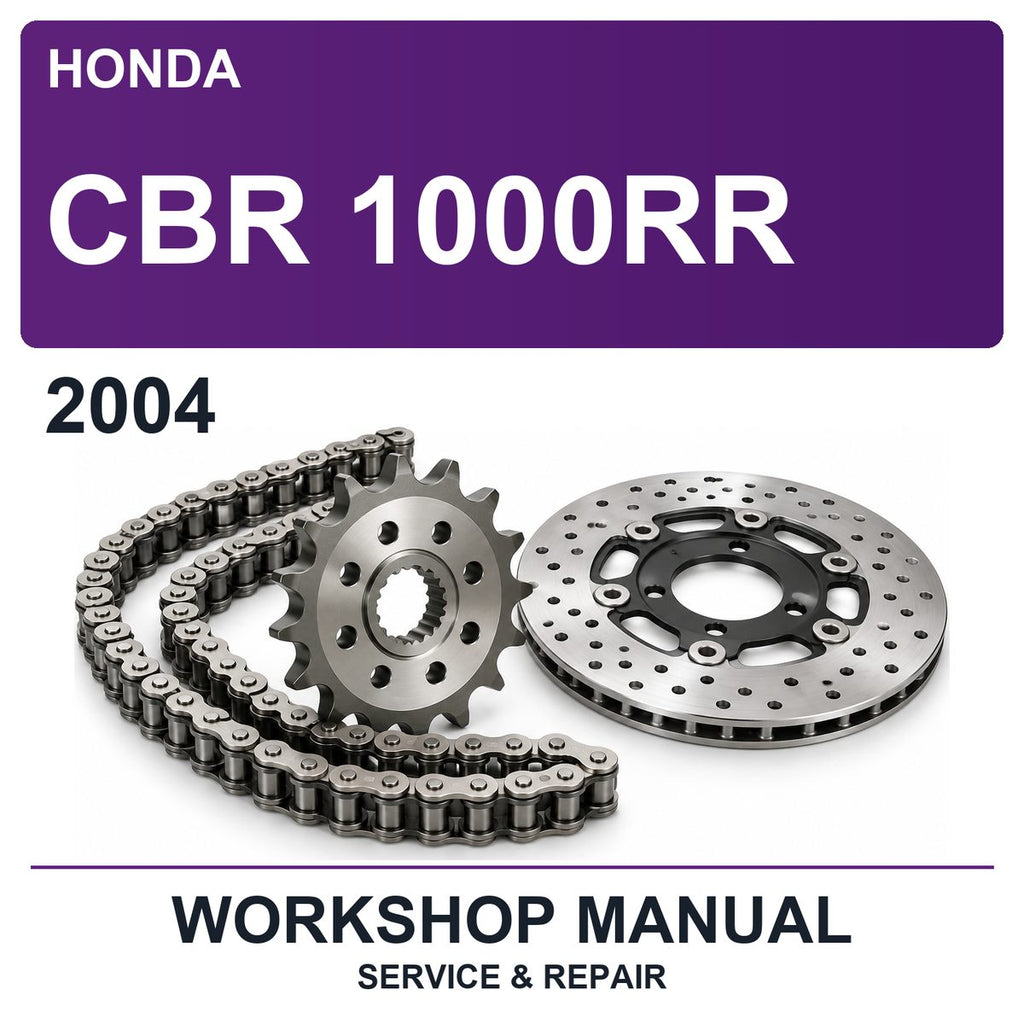 2004 Honda CBR 1000RR Workshop Service & Repair Manual