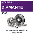 2002 Mitsubishi Diamante Workshop Service & Repair Manual