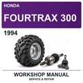 1994 Honda Fourtrax 300 Workshop Service & Repair Manual