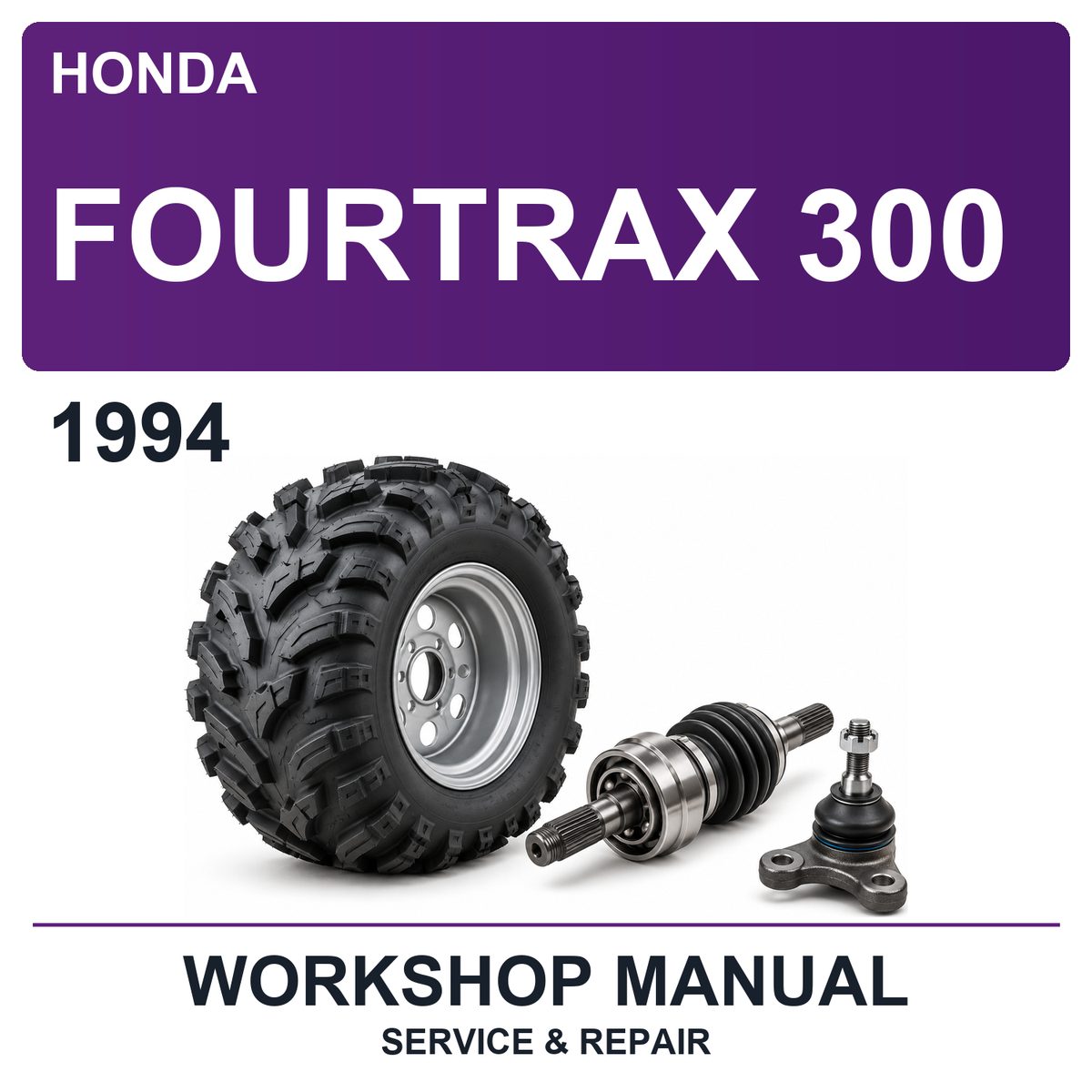 1994 Honda Fourtrax 300 Workshop Service & Repair Manual